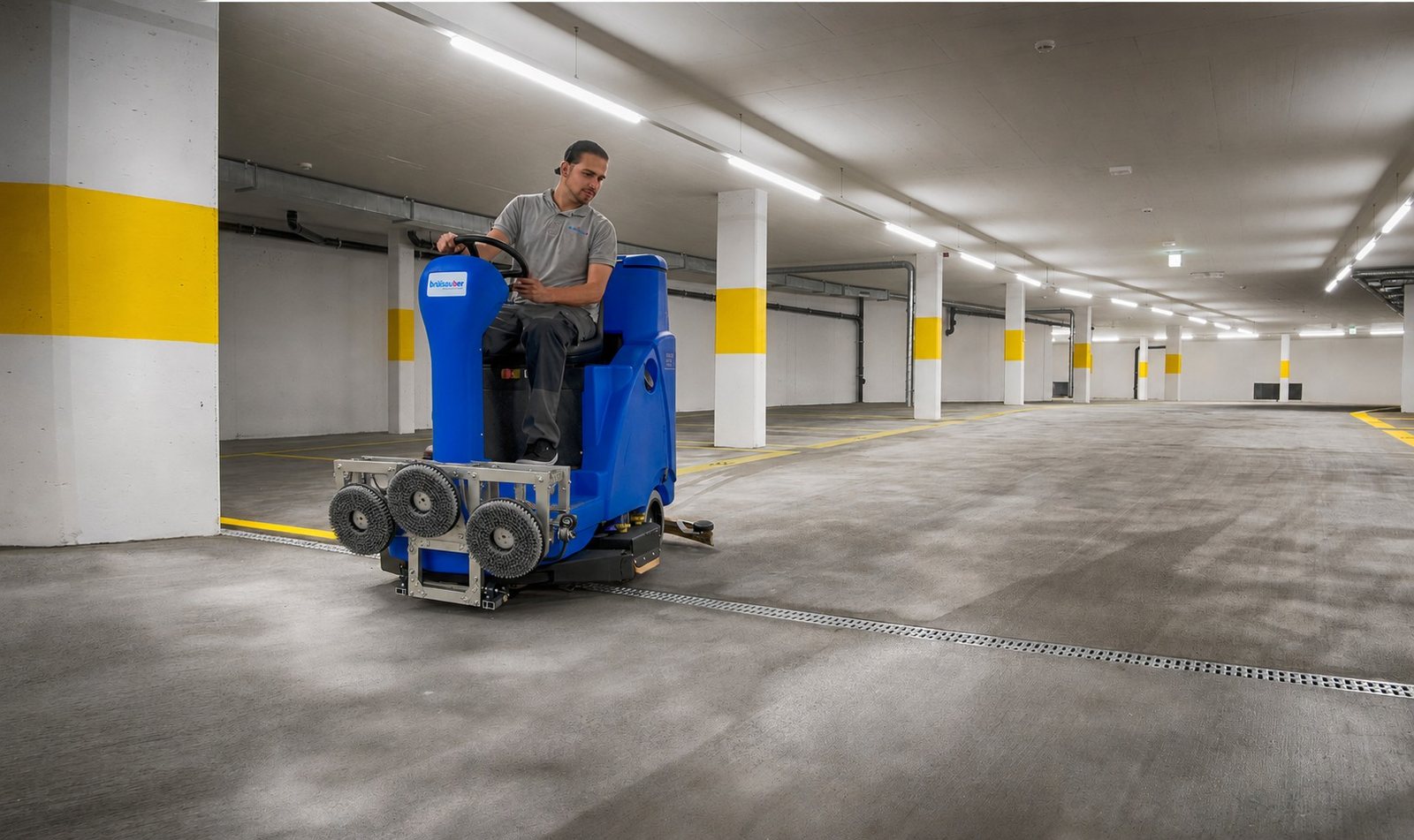 Brülisauber Tiefgaragenreinigung